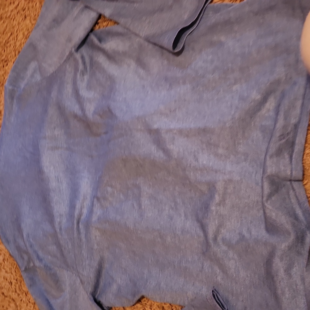 NWT Light Blue Open Front Cardigan Size 1X - Picture 5 of 6
